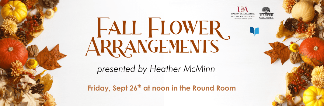 image for Master Gardeners Presentation:  Heather McMinn - Fall Floral Arrangements