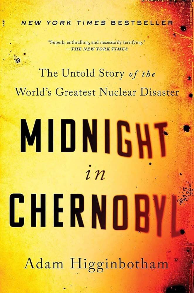 The cover of Midnight in Chernobyl