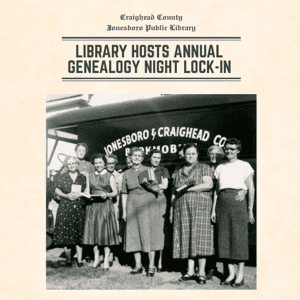 image representing the genealogy-night event.